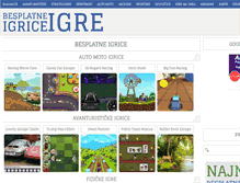 Tablet Screenshot of besplatne-igrice-igre.com